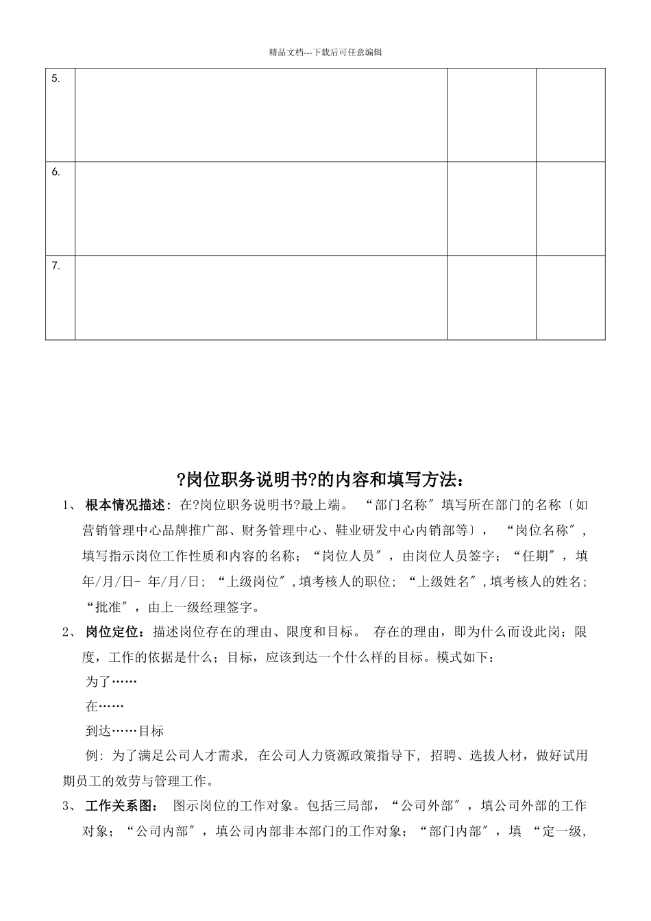 361度公司岗位说明书_第3页