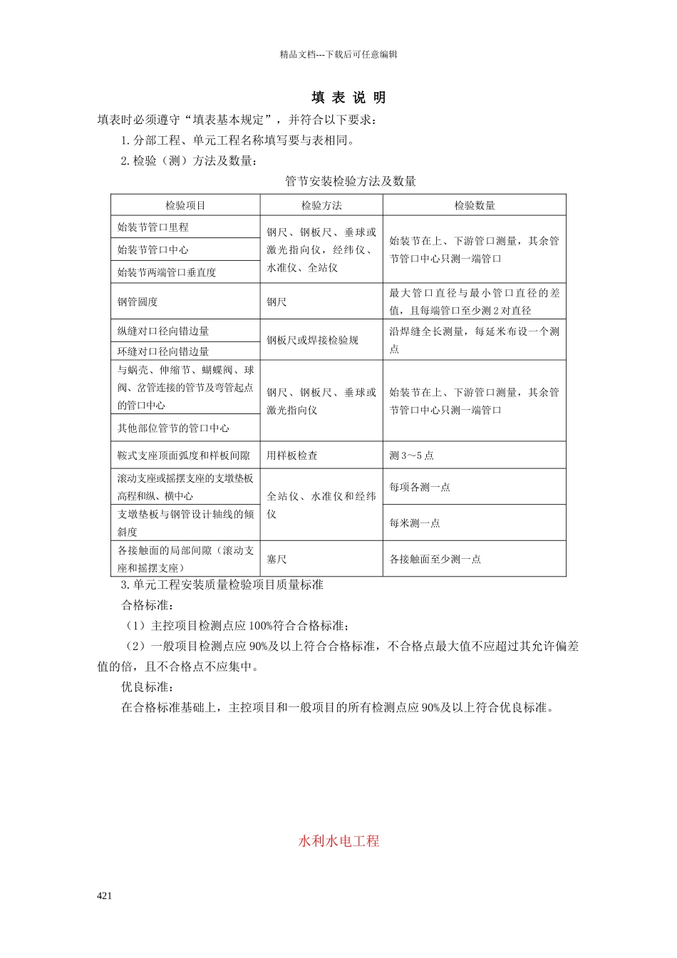5金属结构质量评定表及填表说明2_第3页