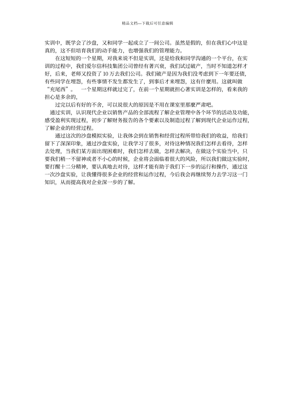 ERP沙盘模拟心得体会_第2页