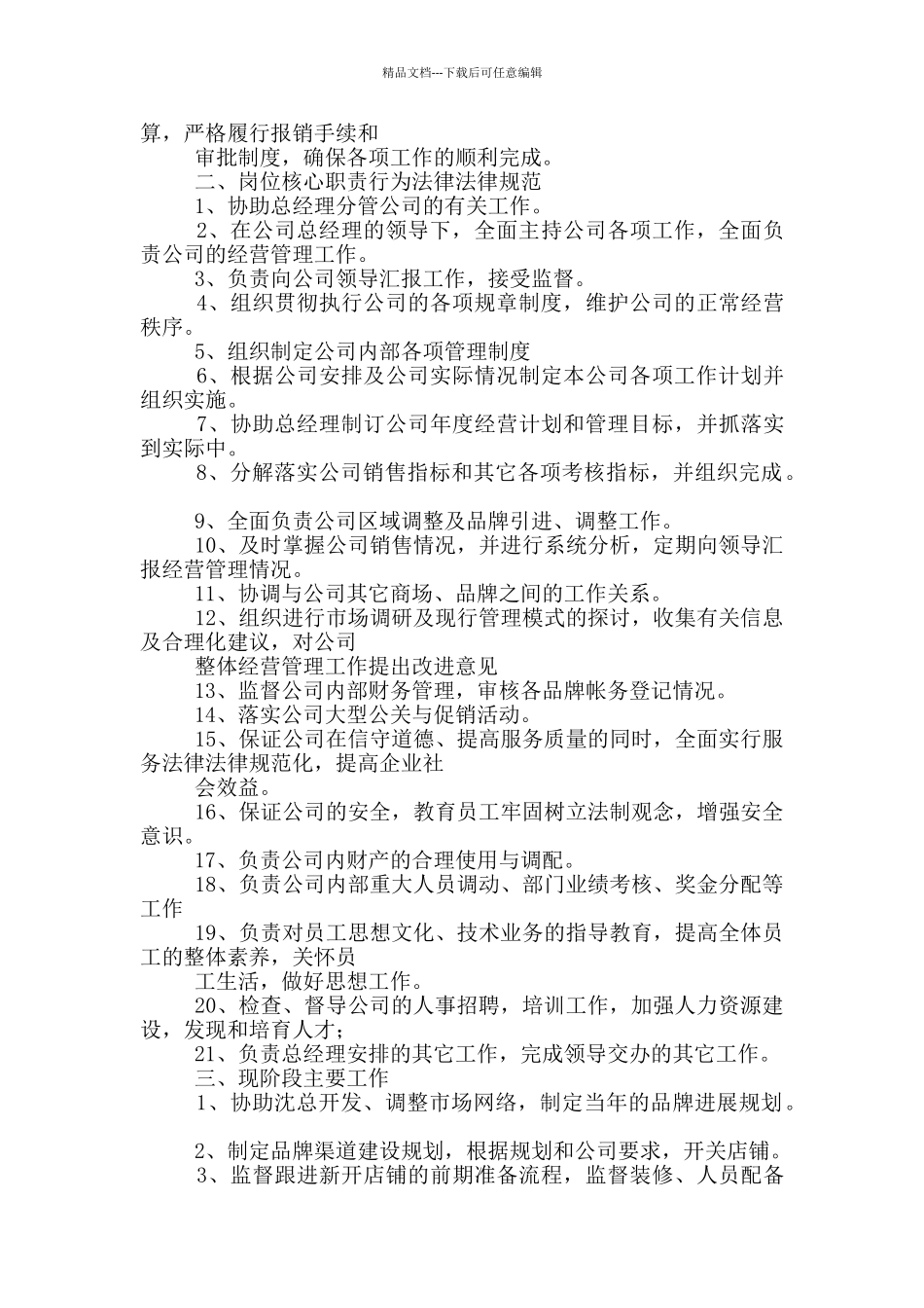 it技术副总经理岗位职责_第2页