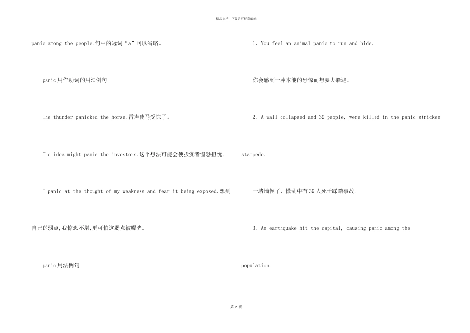panic的意思用法总结_第2页