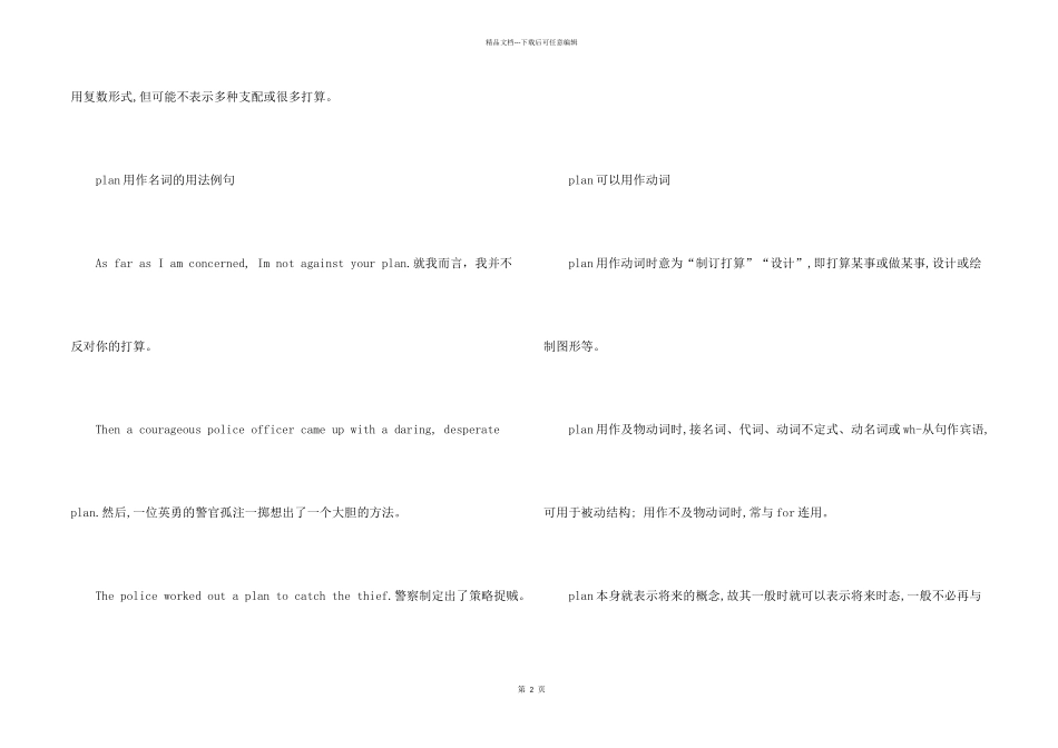 plan的用法总结大全_第2页