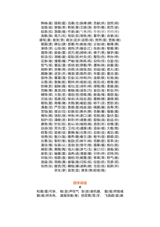 初中语文700组易错字