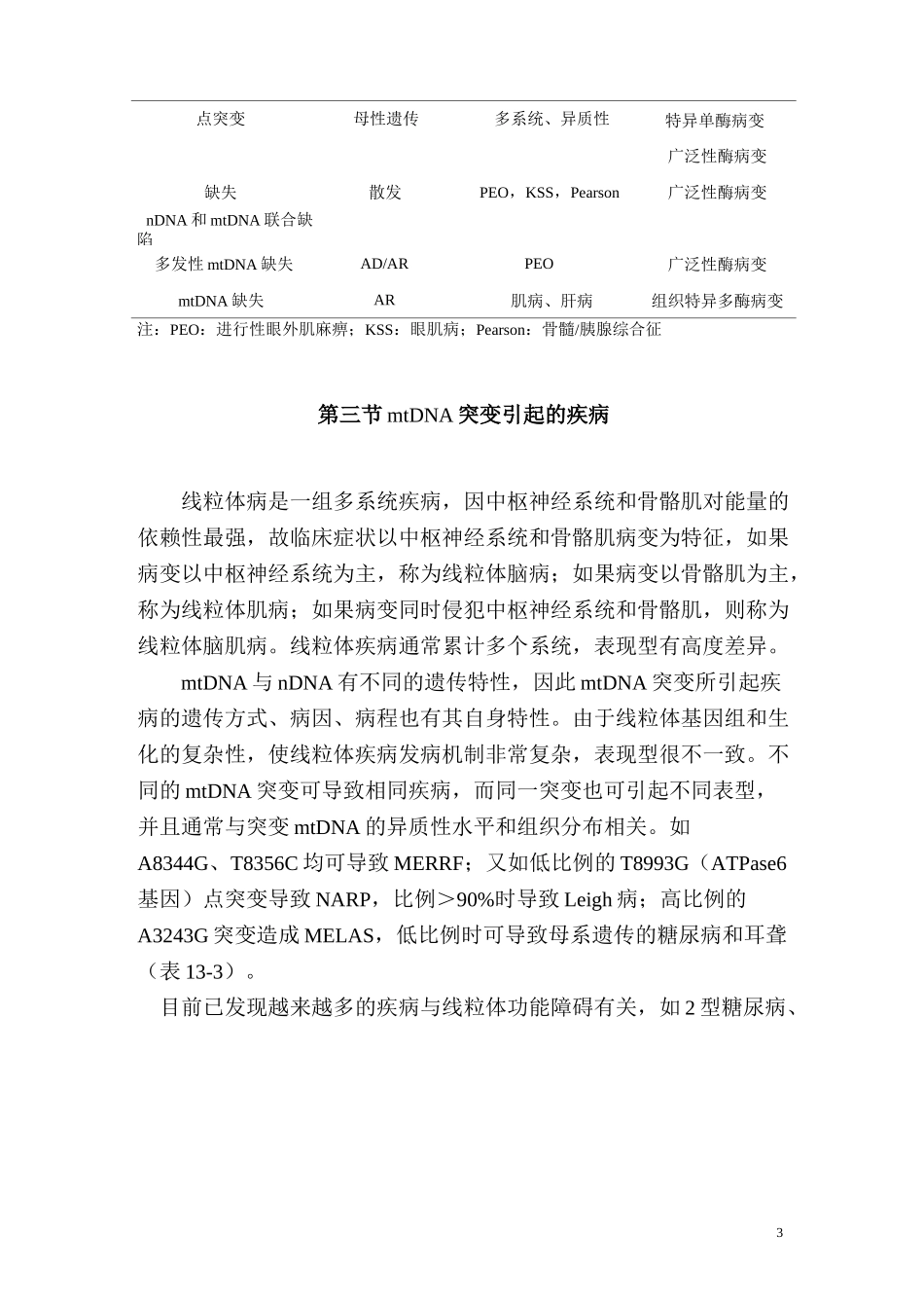 第章线粒体遗传与线粒体疾病_第3页