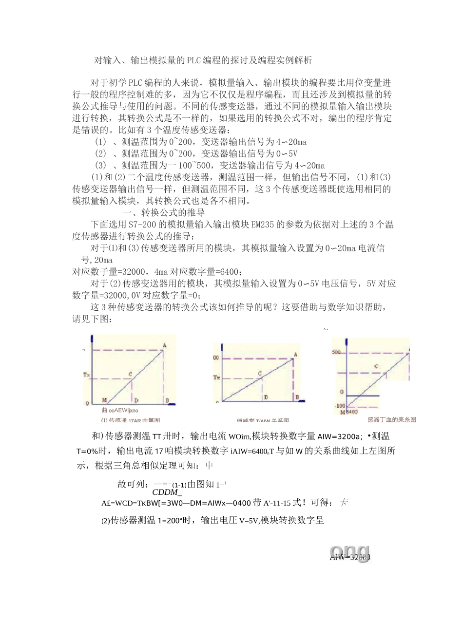 (完整版)西门子PLC编程模拟量_第1页