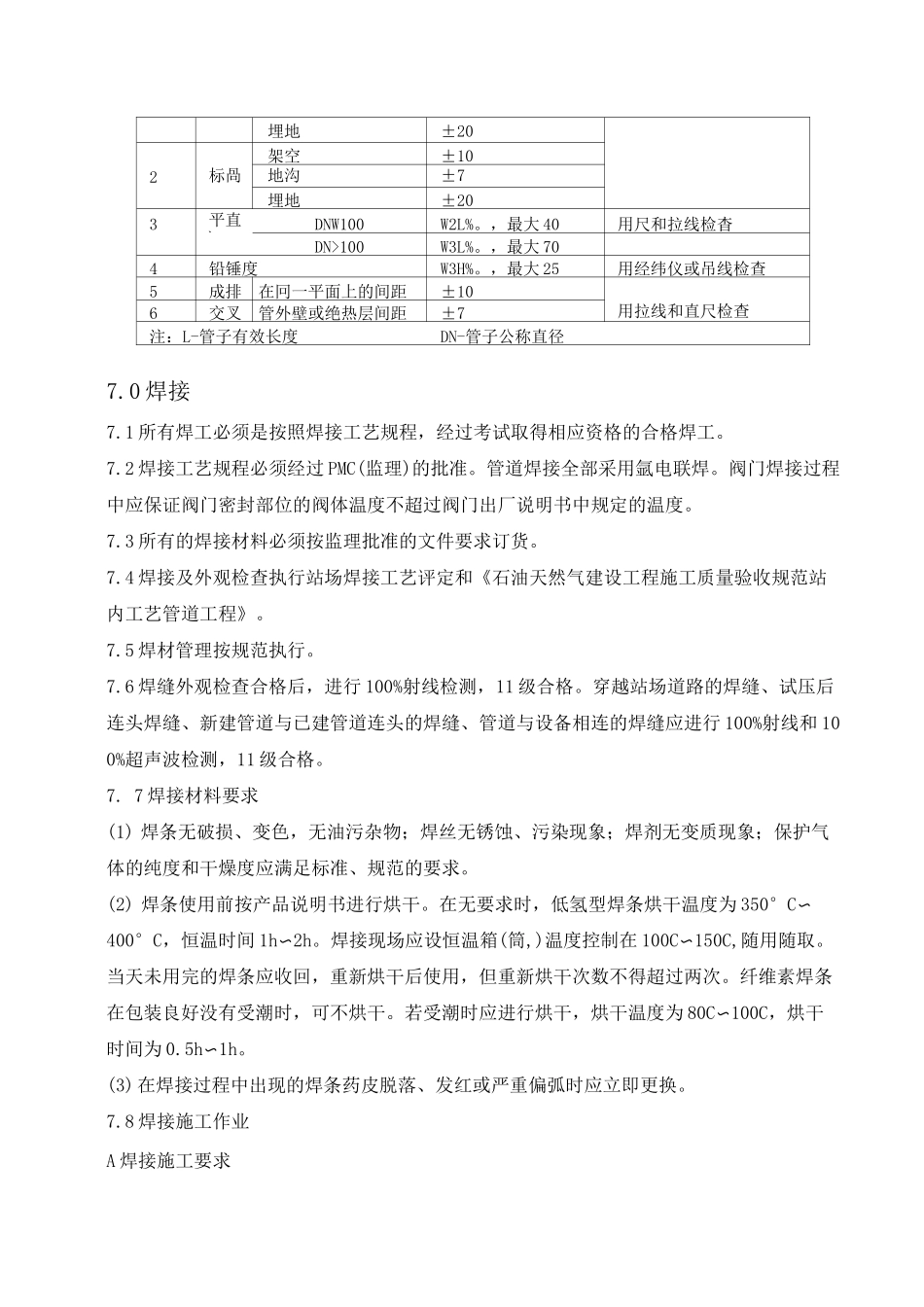 站场、阀室管道安装作业指导书_第3页
