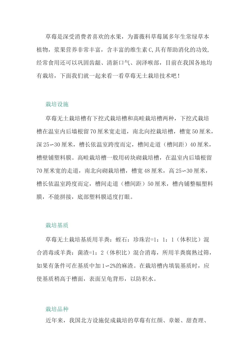 草莓无土栽培技术_第1页