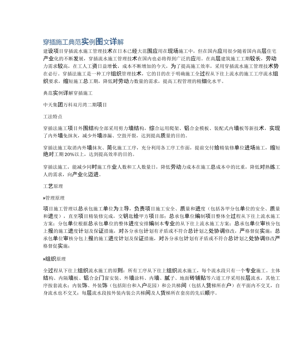 穿插施工典范实例图文详解_第1页