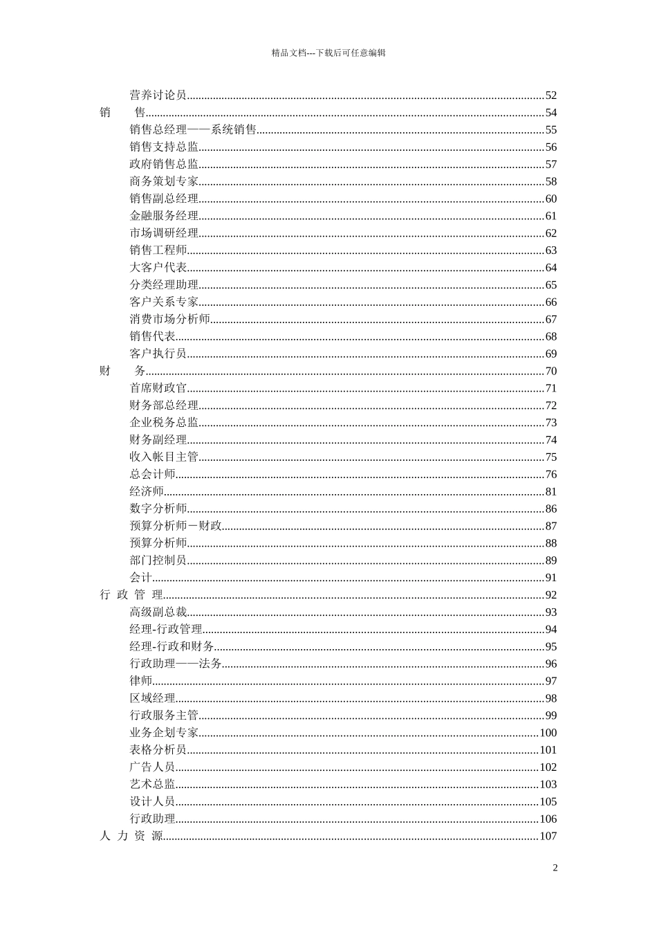 《XXXX年最全绩效考核KPI指标库》按职能分类_第3页