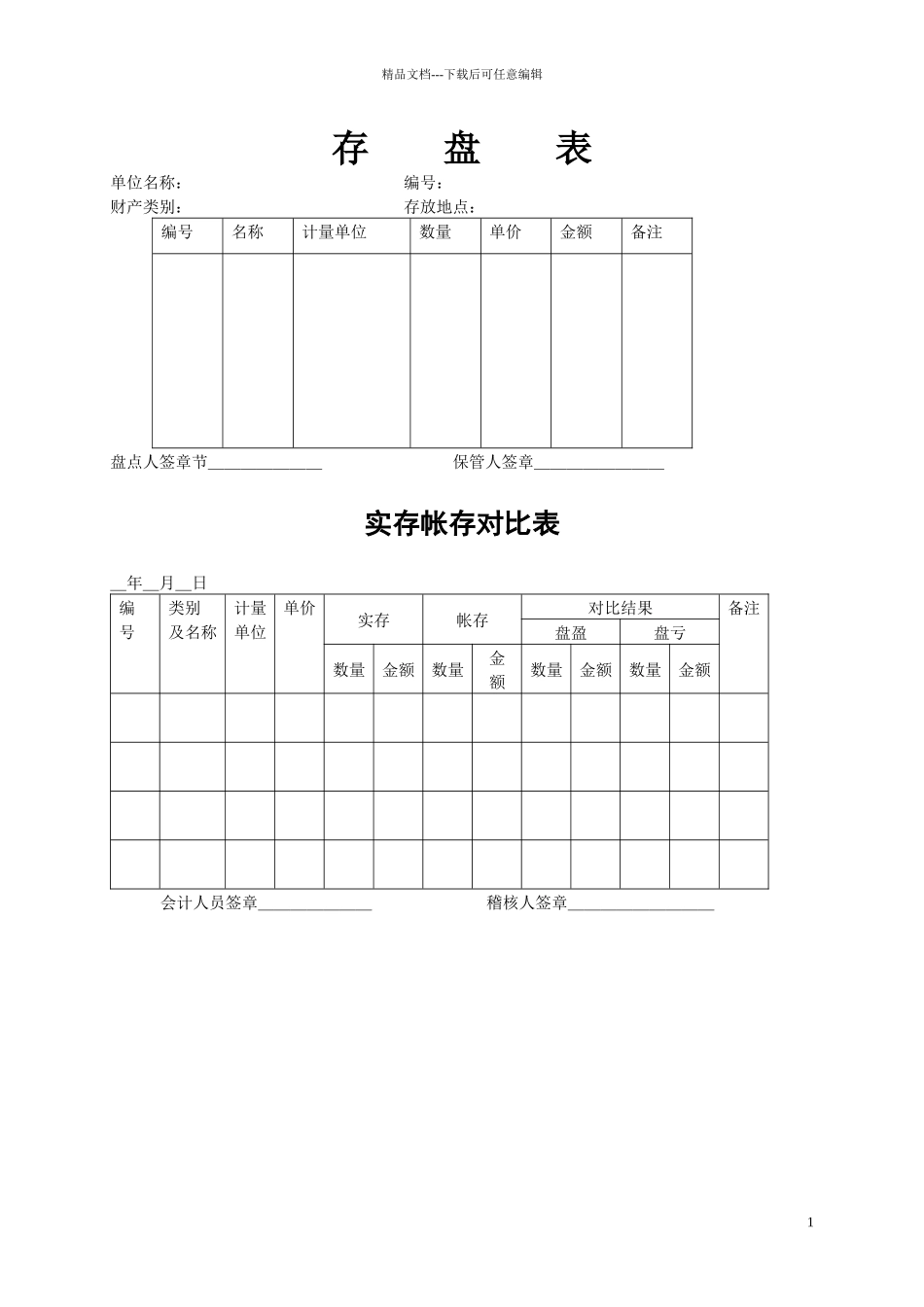 《企业财务管理部整套表格与各职位岗位流程图大全》表格表_第1页