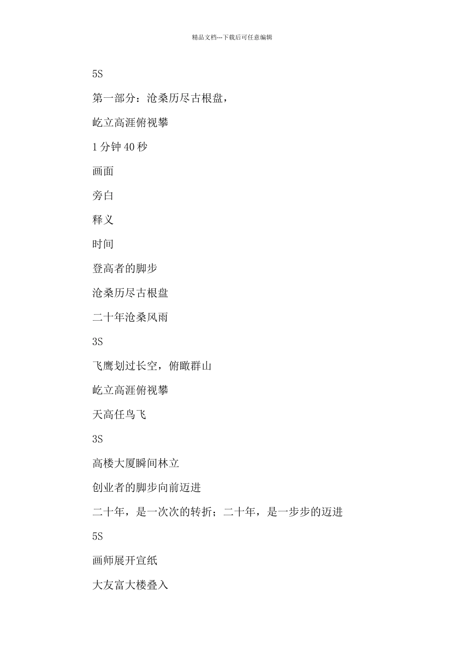 《公司宣传片脚本》_第3页