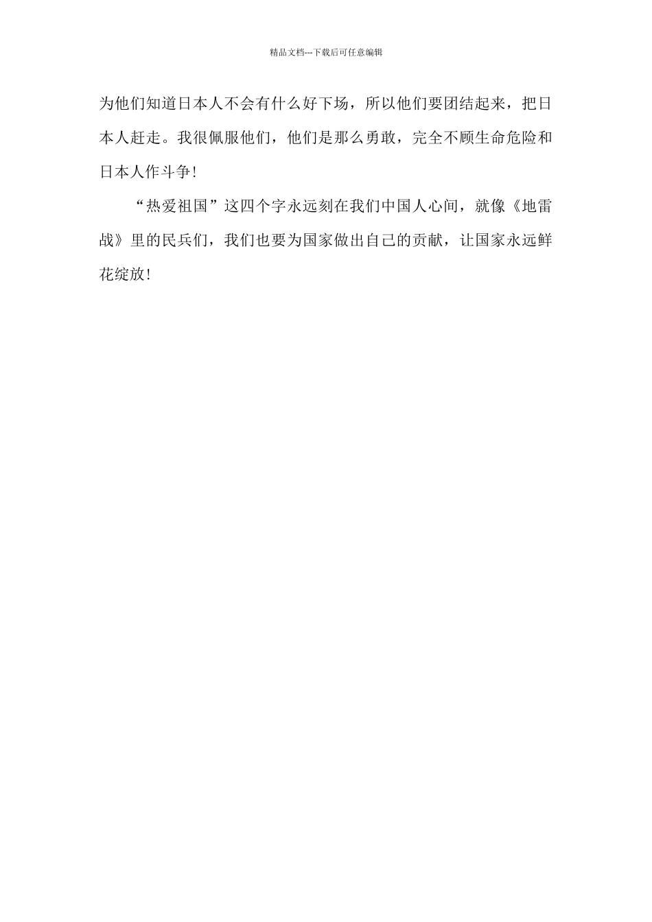 《地雷战》读后感_第2页