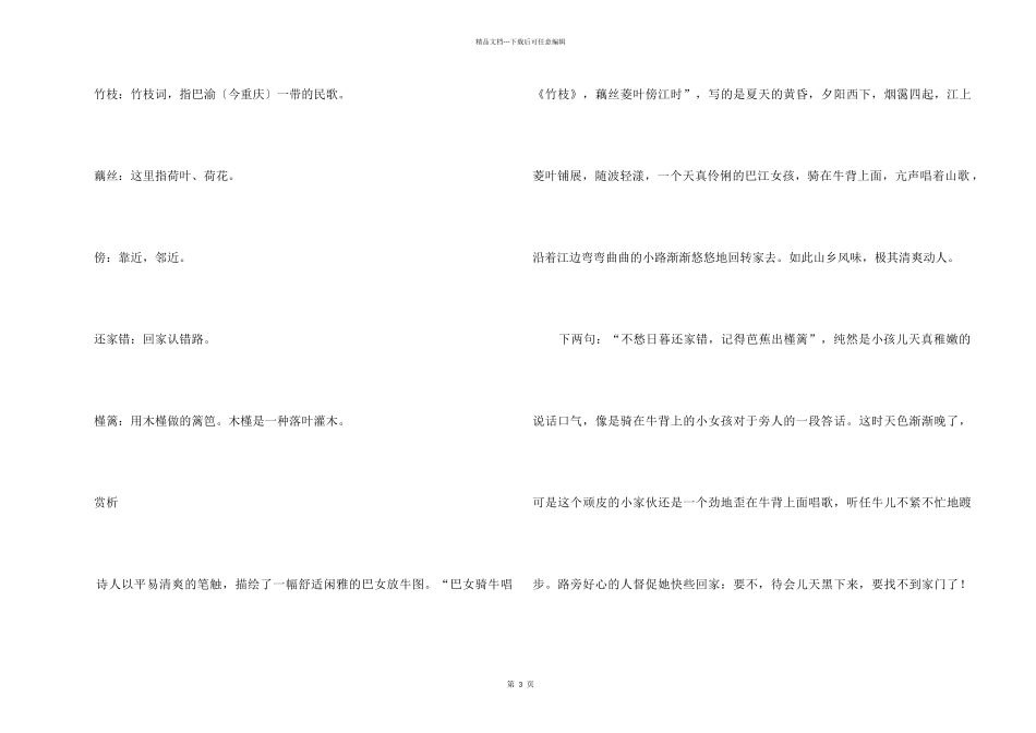 《巴女谣》学习资料_第2页