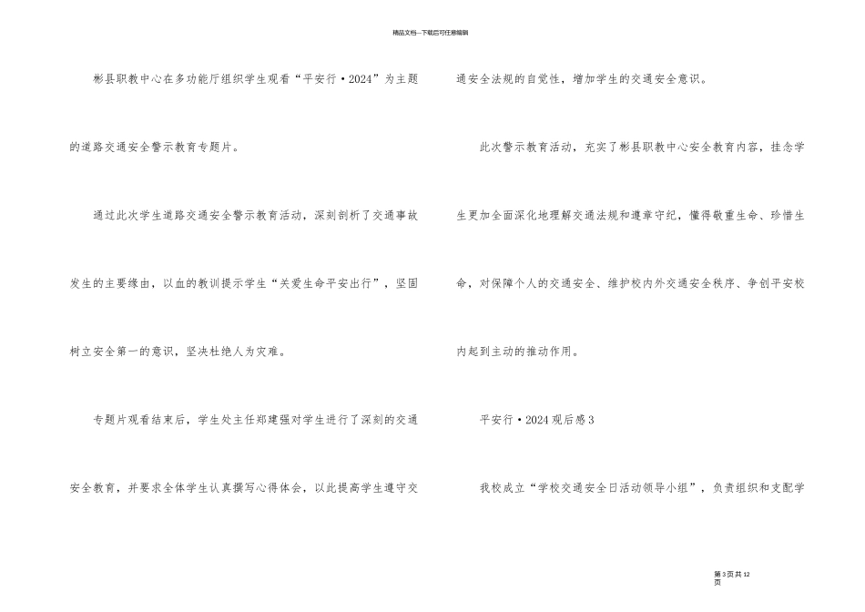 《平安行·2024》观后感_第3页