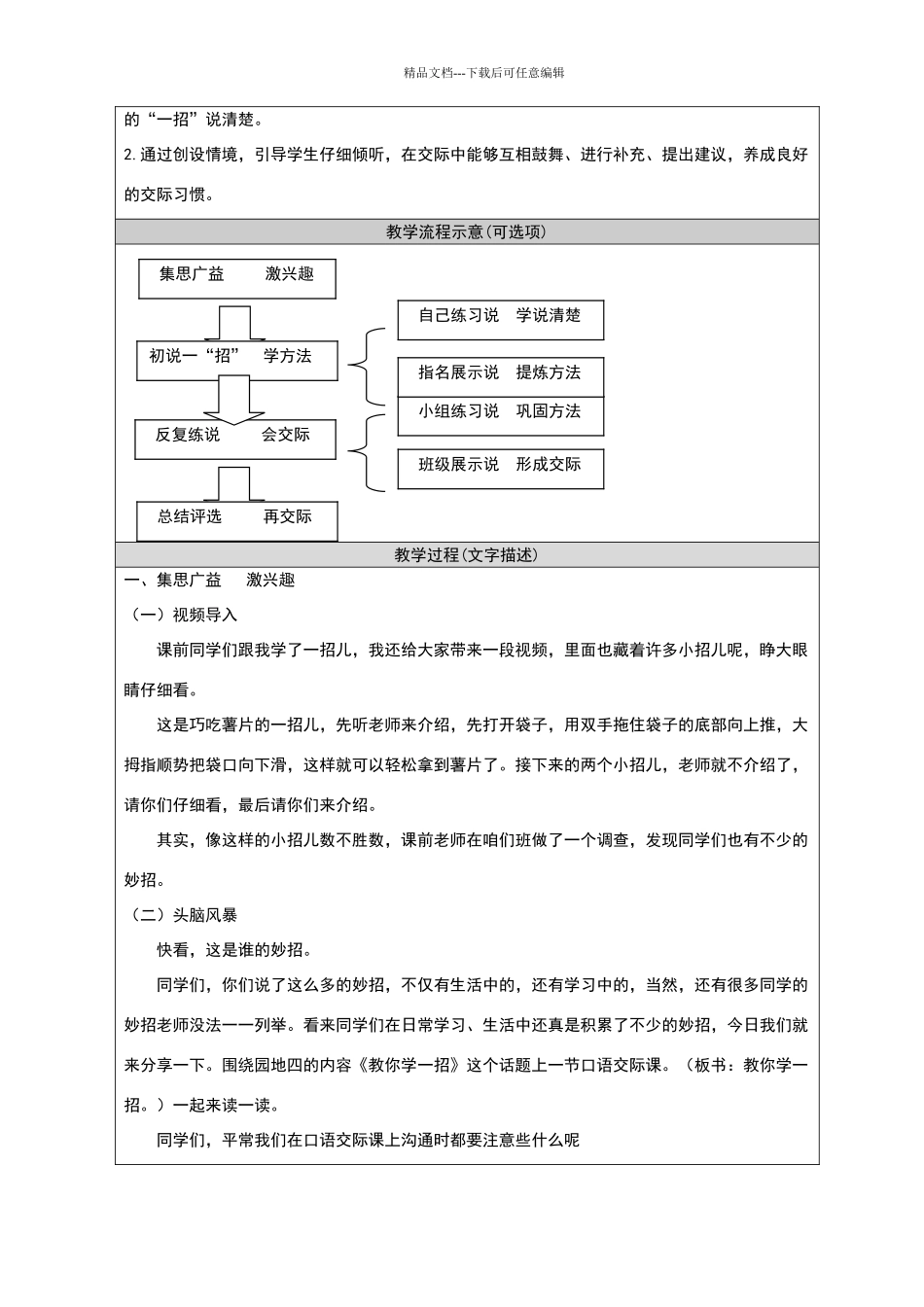 《教你学一招》教学设计及评点_第2页