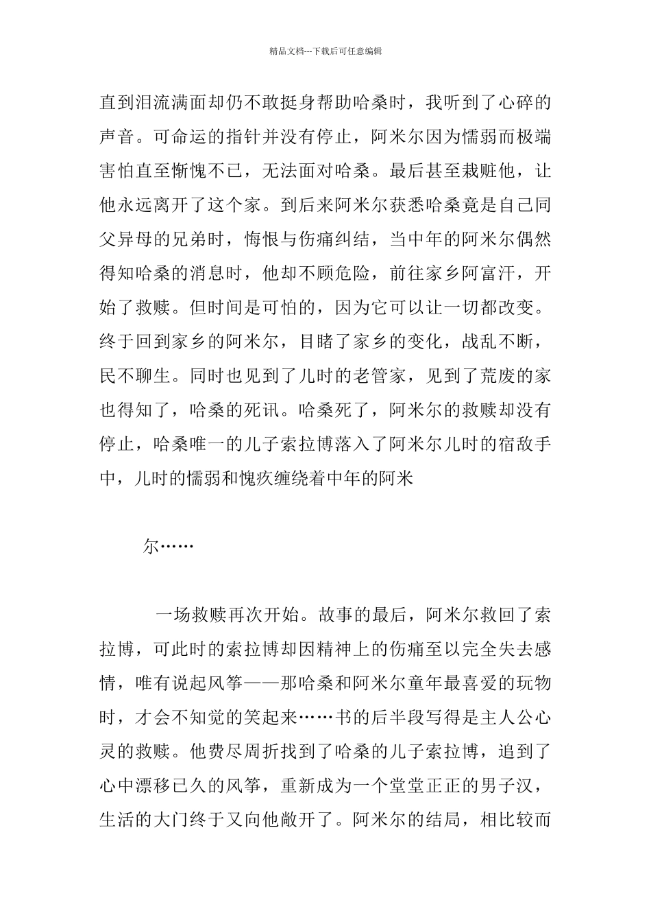 《追风筝的人》读书笔记_第2页