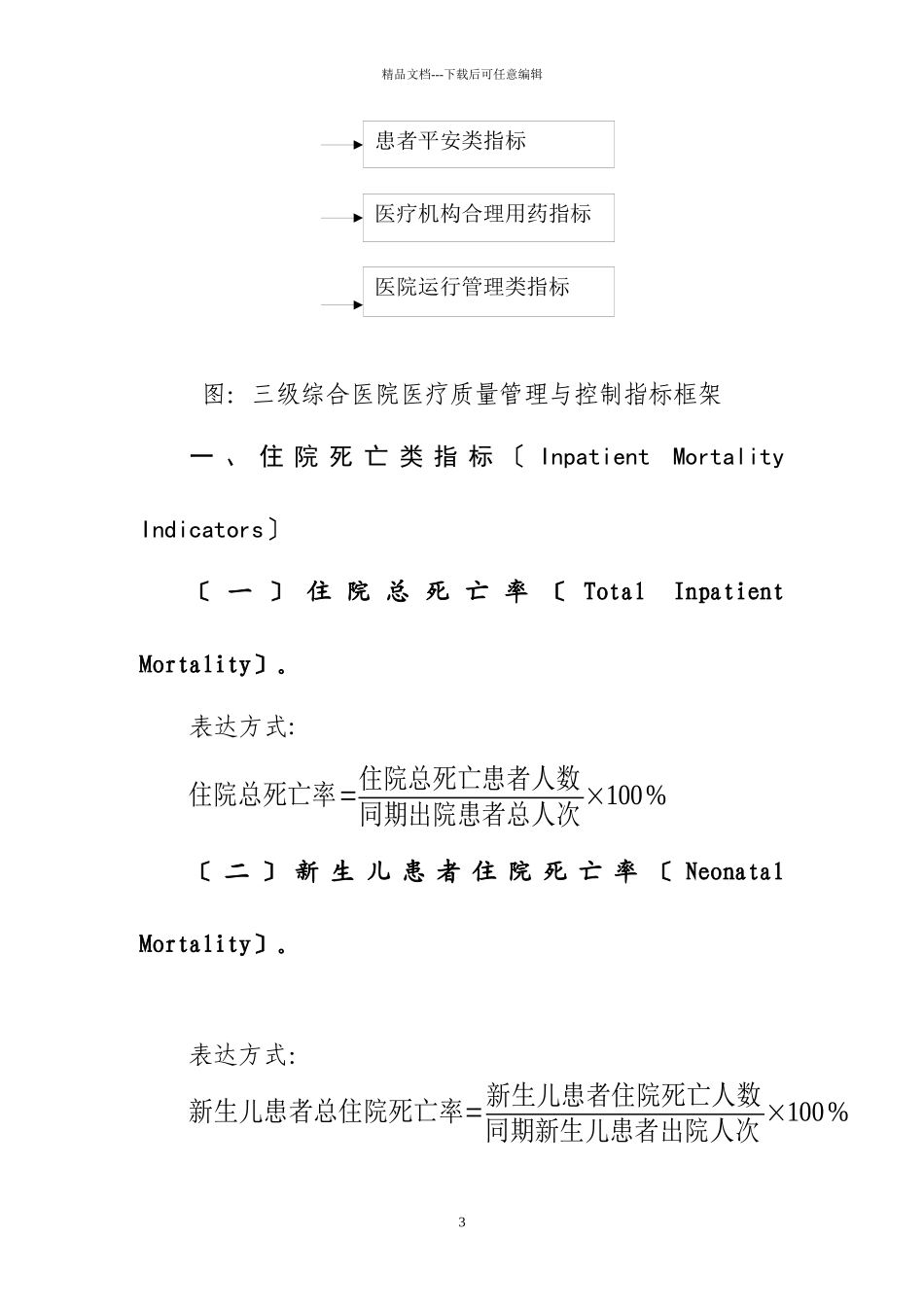三级医院质量控制指标_第3页