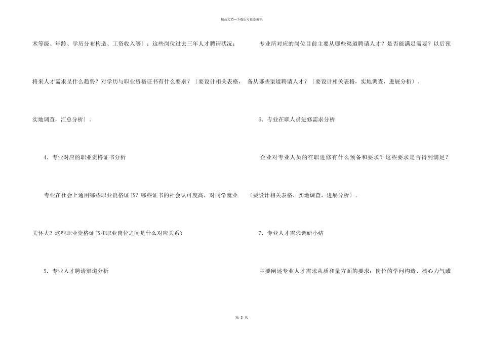 专业人才需求调查报告格式_第2页