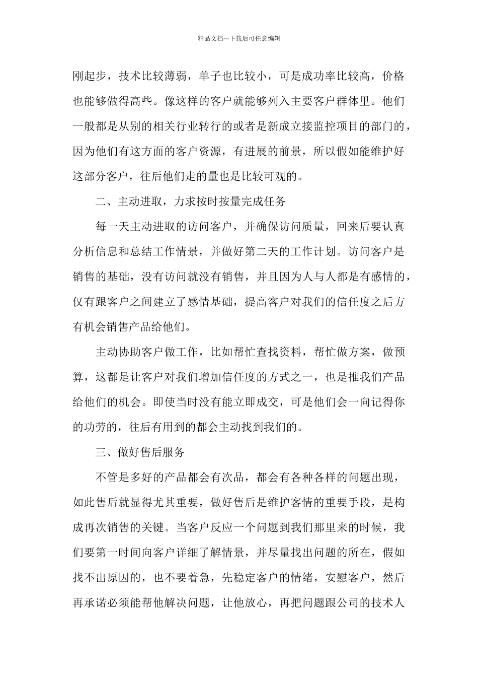 业务员个人工作总结4篇_第2页