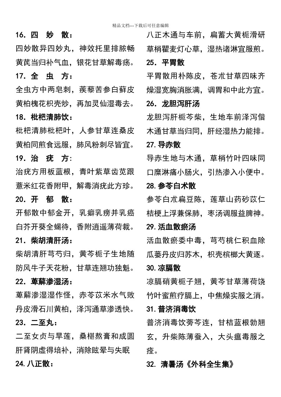 中医外科常用方歌_第2页