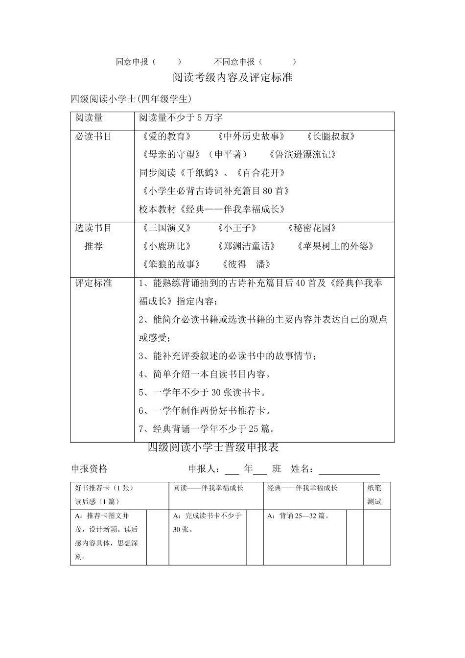 小学语文阅读考级细则_第3页