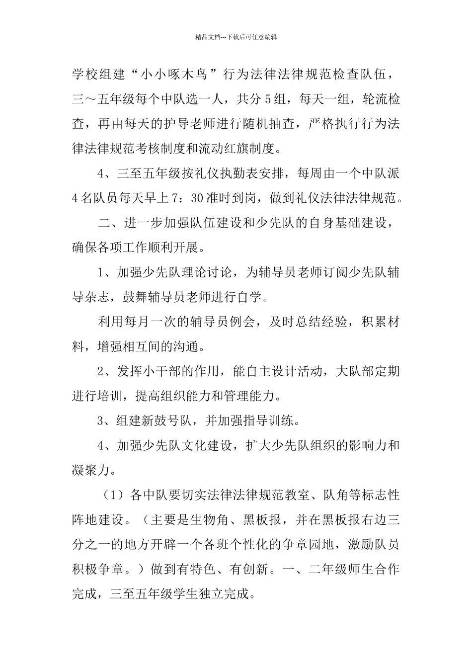 中学少先队的工作总结范文_第2页