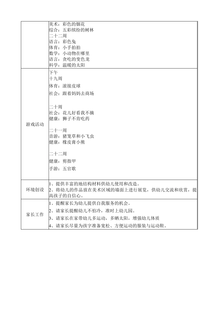 小班主题计划《颜色的秘密》_第2页