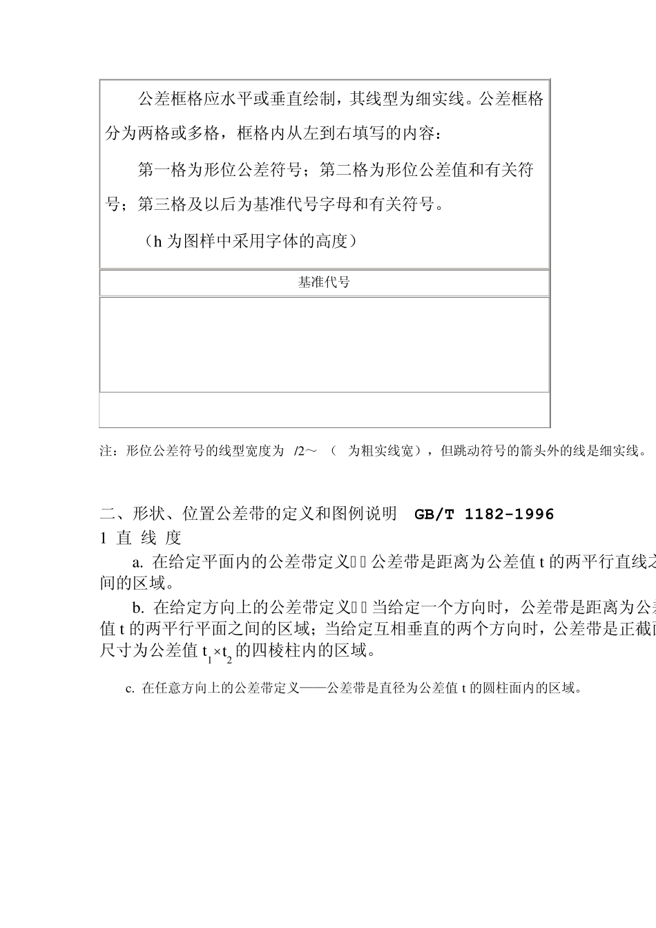 形位公差知识附公差配合表(最全解释最清晰)_第2页