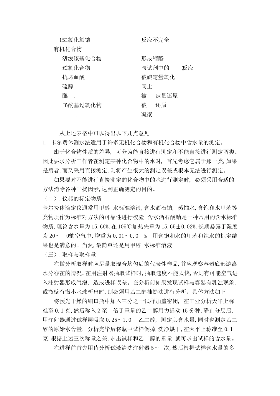 影响卡尔费休(KarlFisher)滴定法测水精度的几个因素_第3页