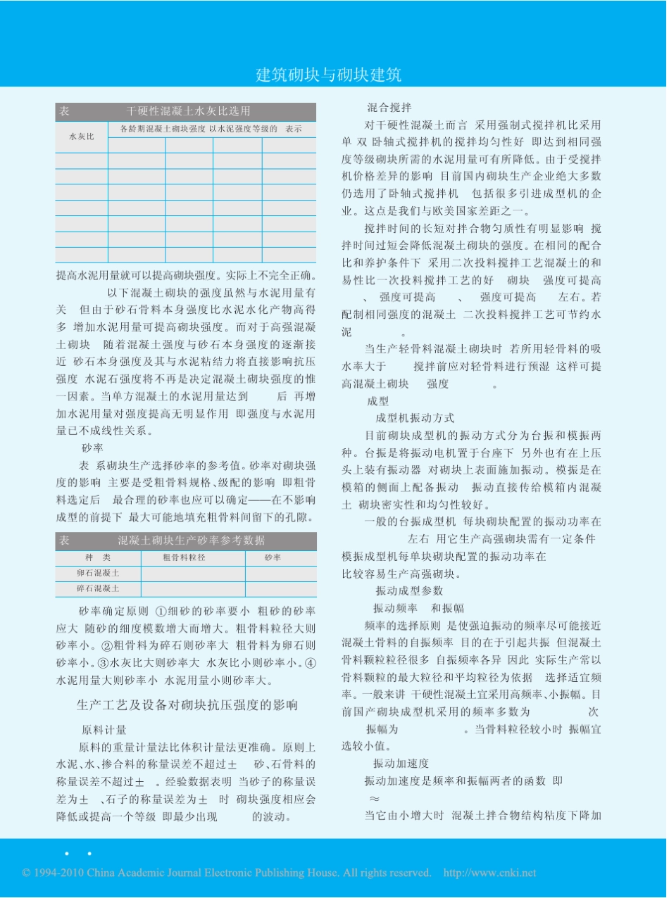 影响混凝土砌块抗压强度的因素分析_第3页