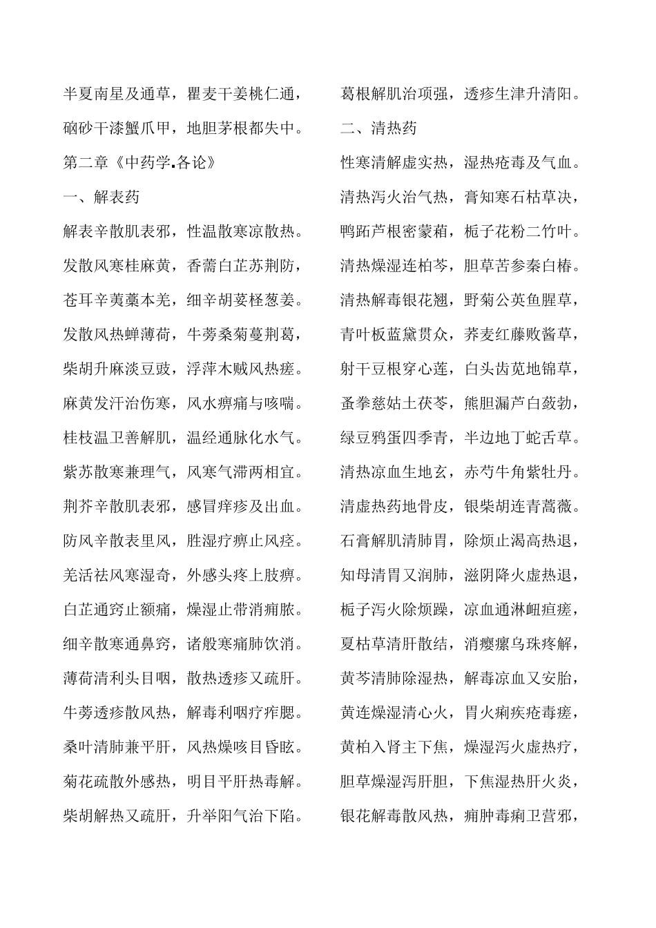 很全的中医药必背歌诀_第2页