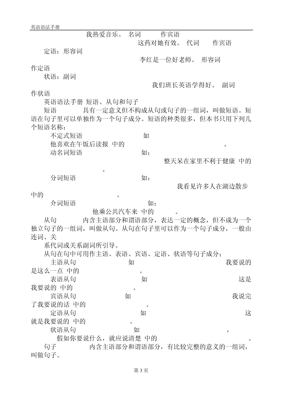 很强大的英语语法书_第3页