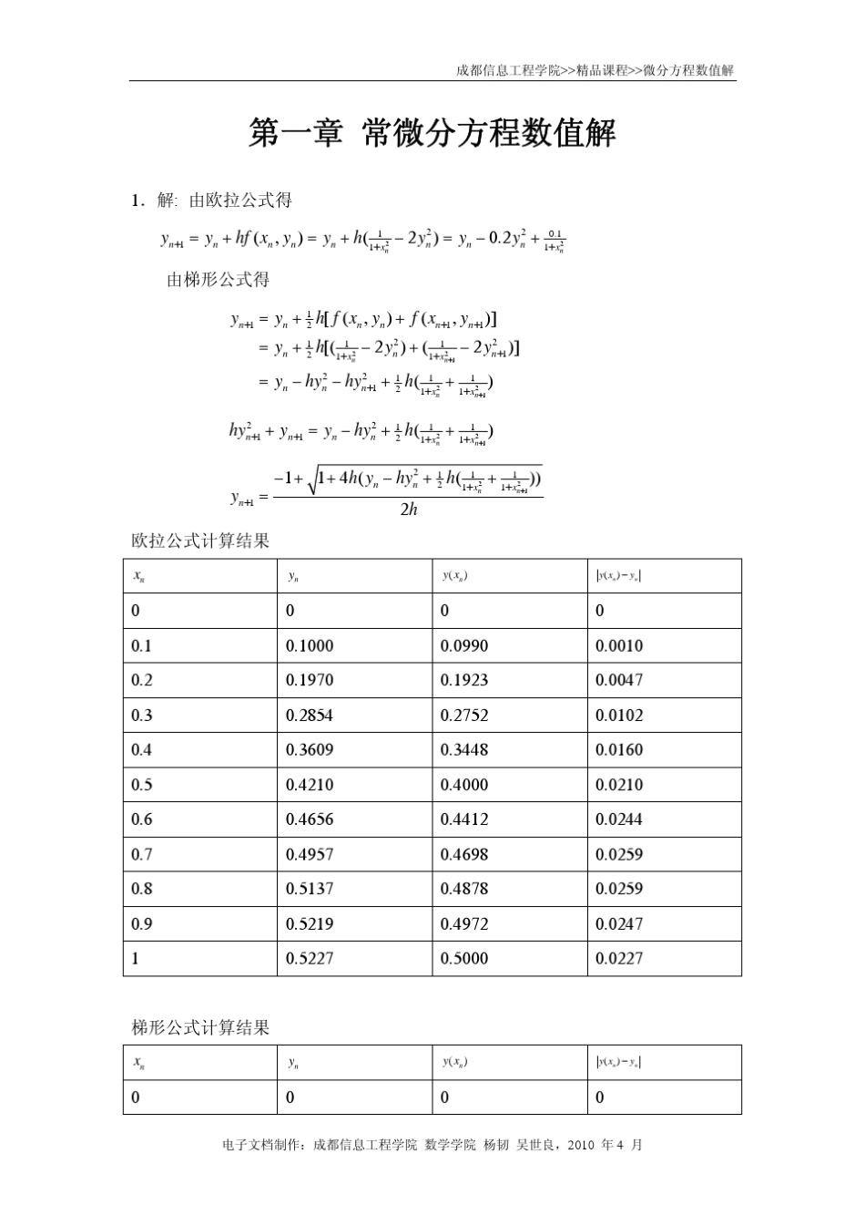 微分方程数值解法(戴嘉尊第二版)习题讲解_第3页