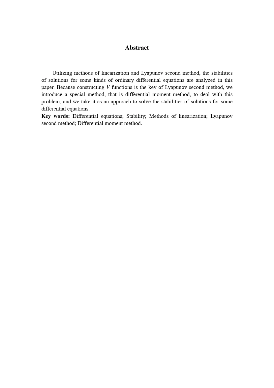 微分方程零解的稳定性_第2页
