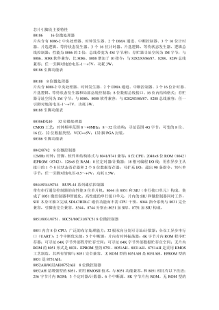 微处理器(单片机)及外围电路[收藏]