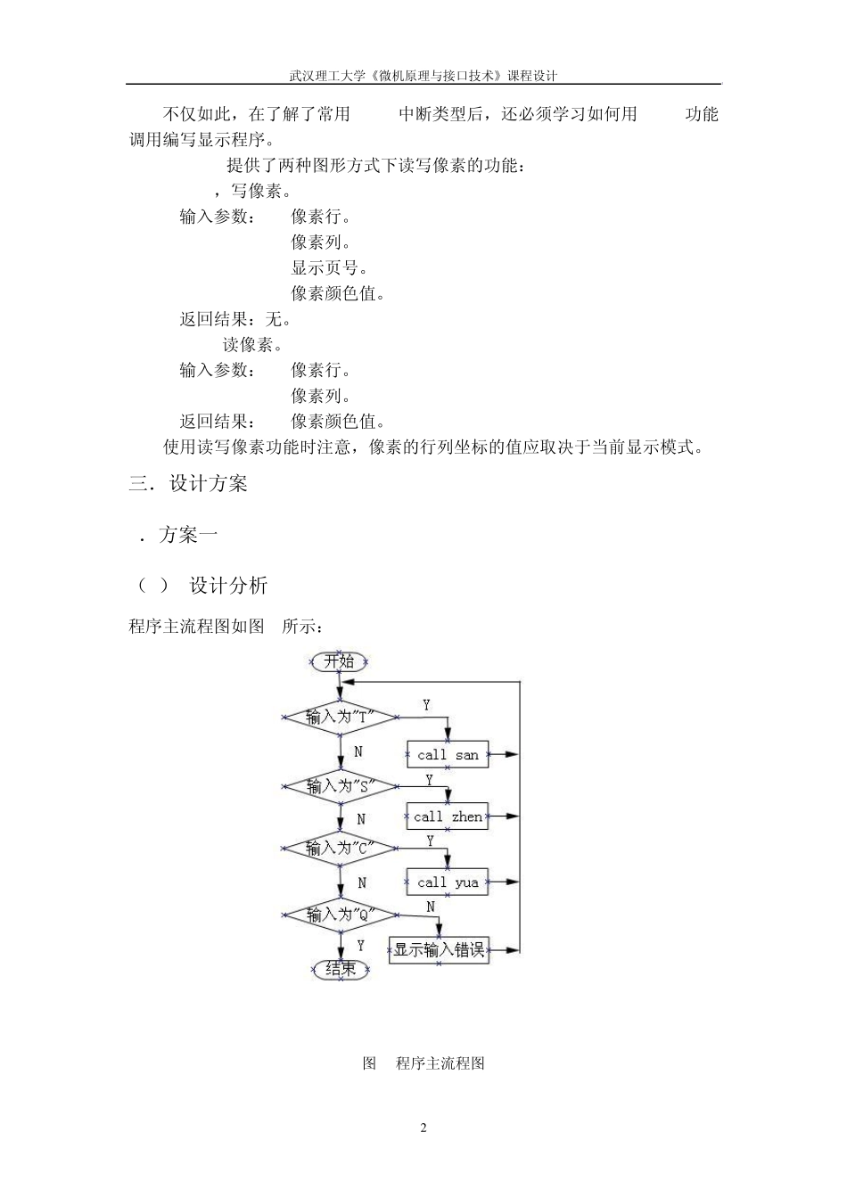 微机原理课程设计——显示图形变换_第2页