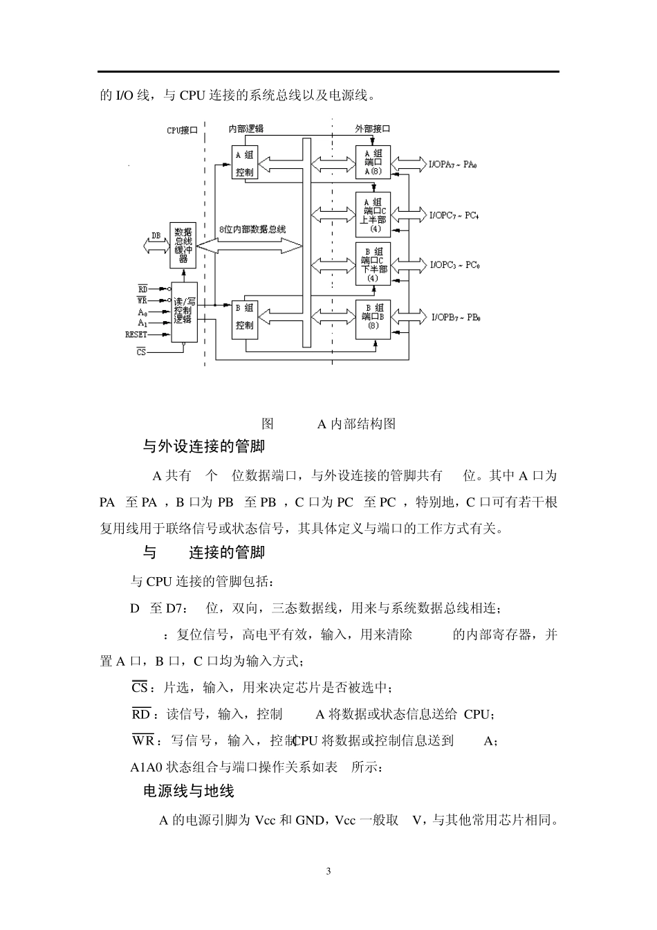 微机原理课程设计并行打印机控制_第3页