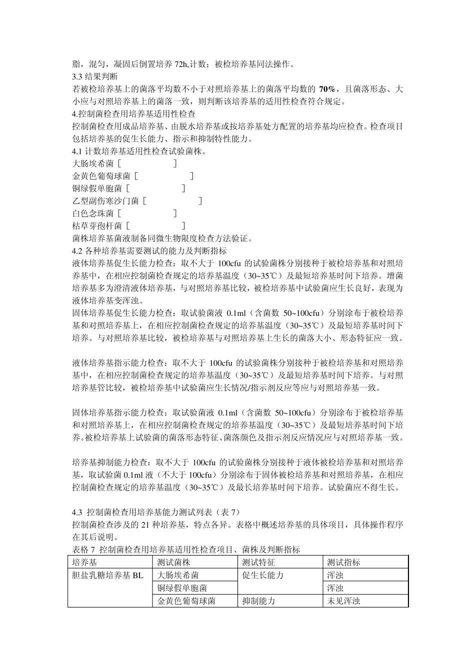 微生物培养基适用性检查_第3页