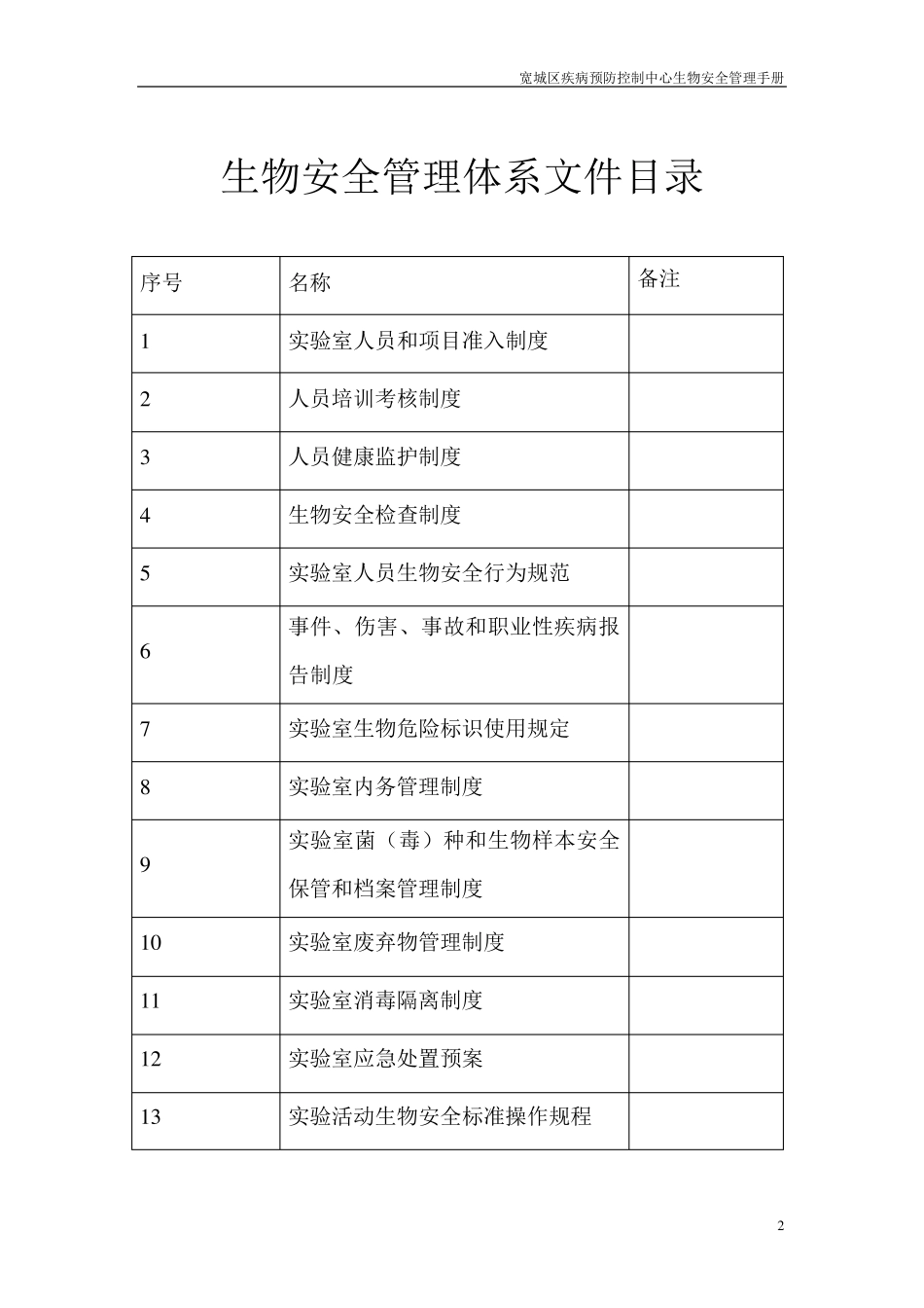 微生物实验室生物安全手册_第2页