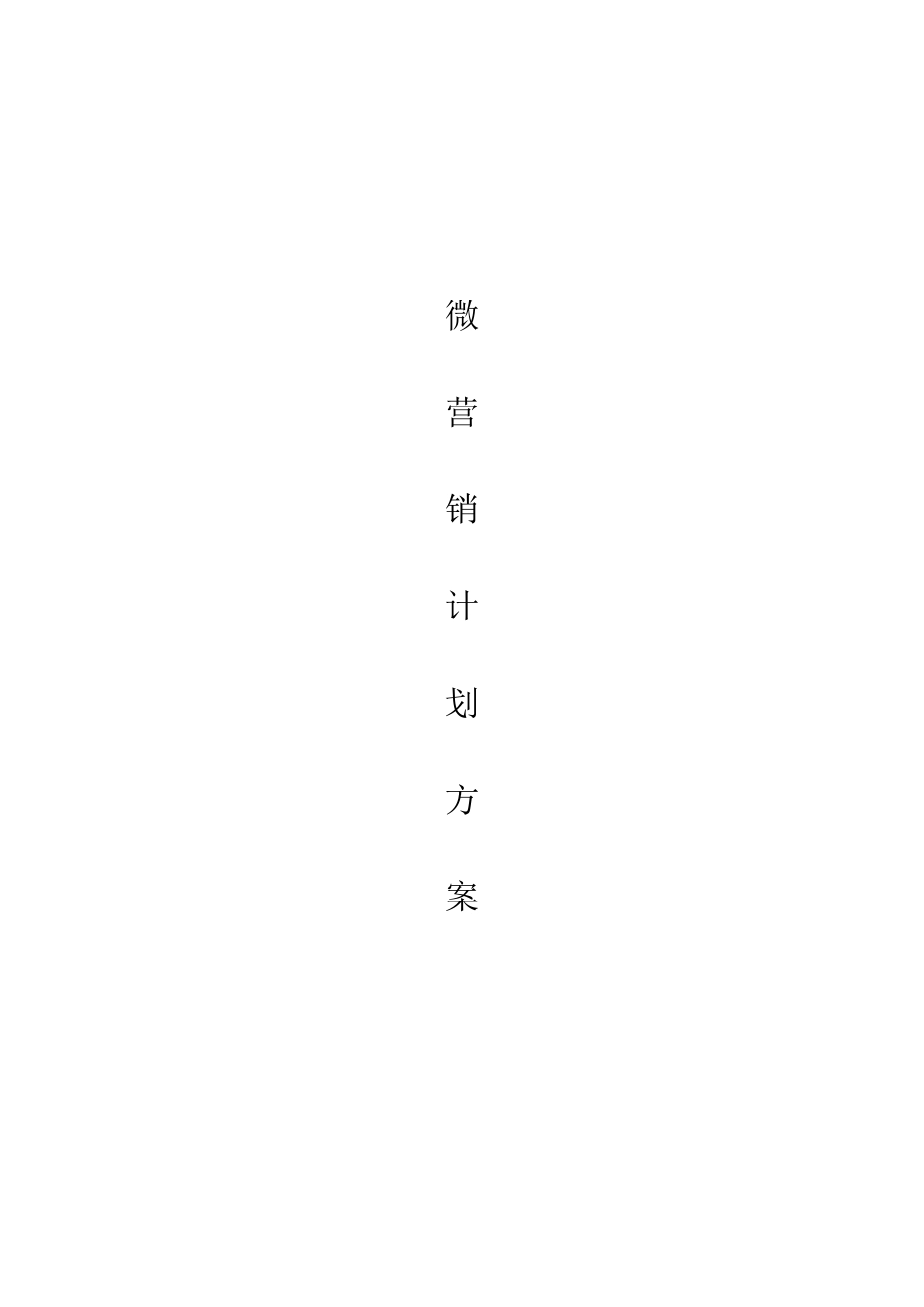 微营销策划方案_第1页