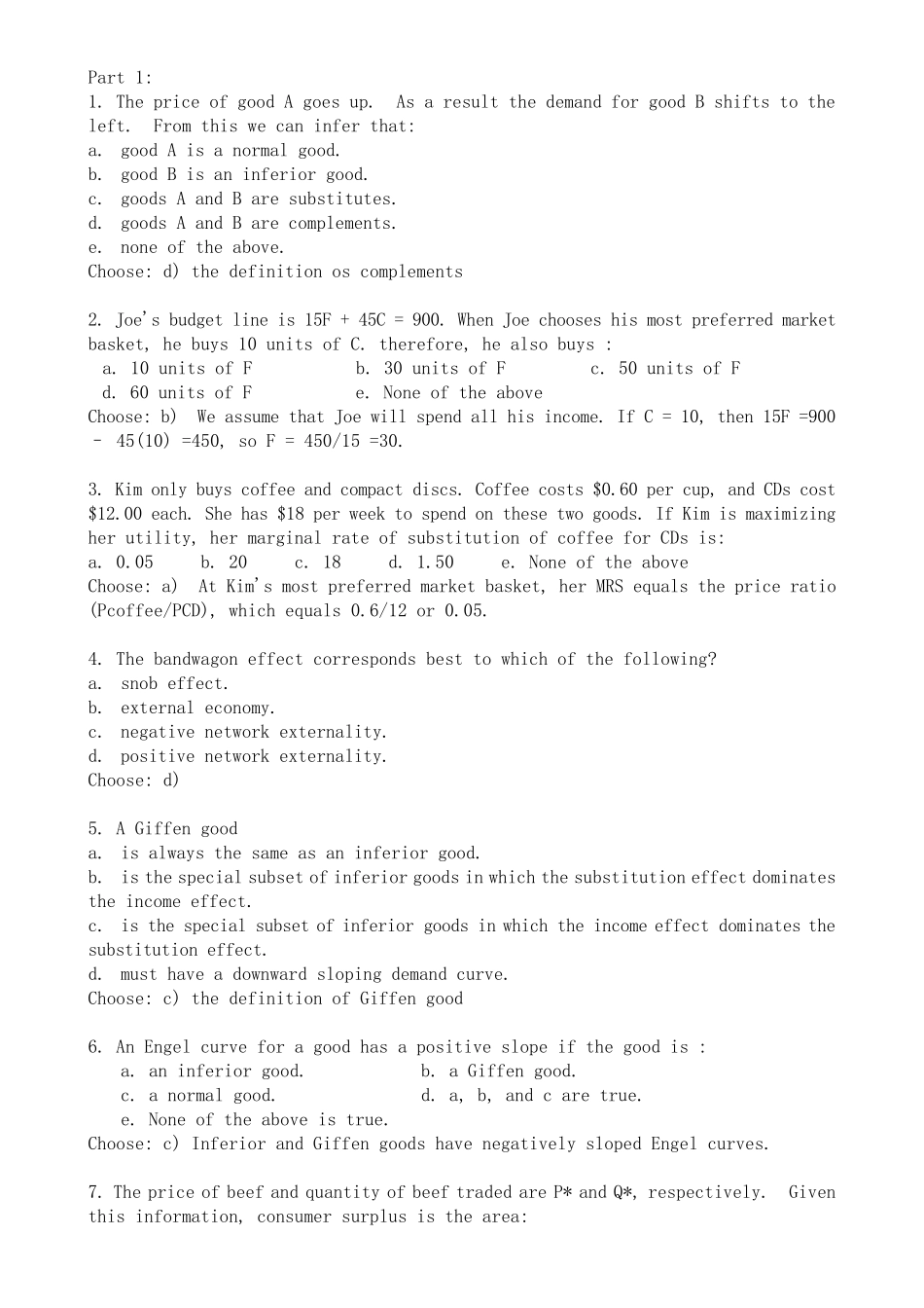 微观经济学试题英文版_第2页