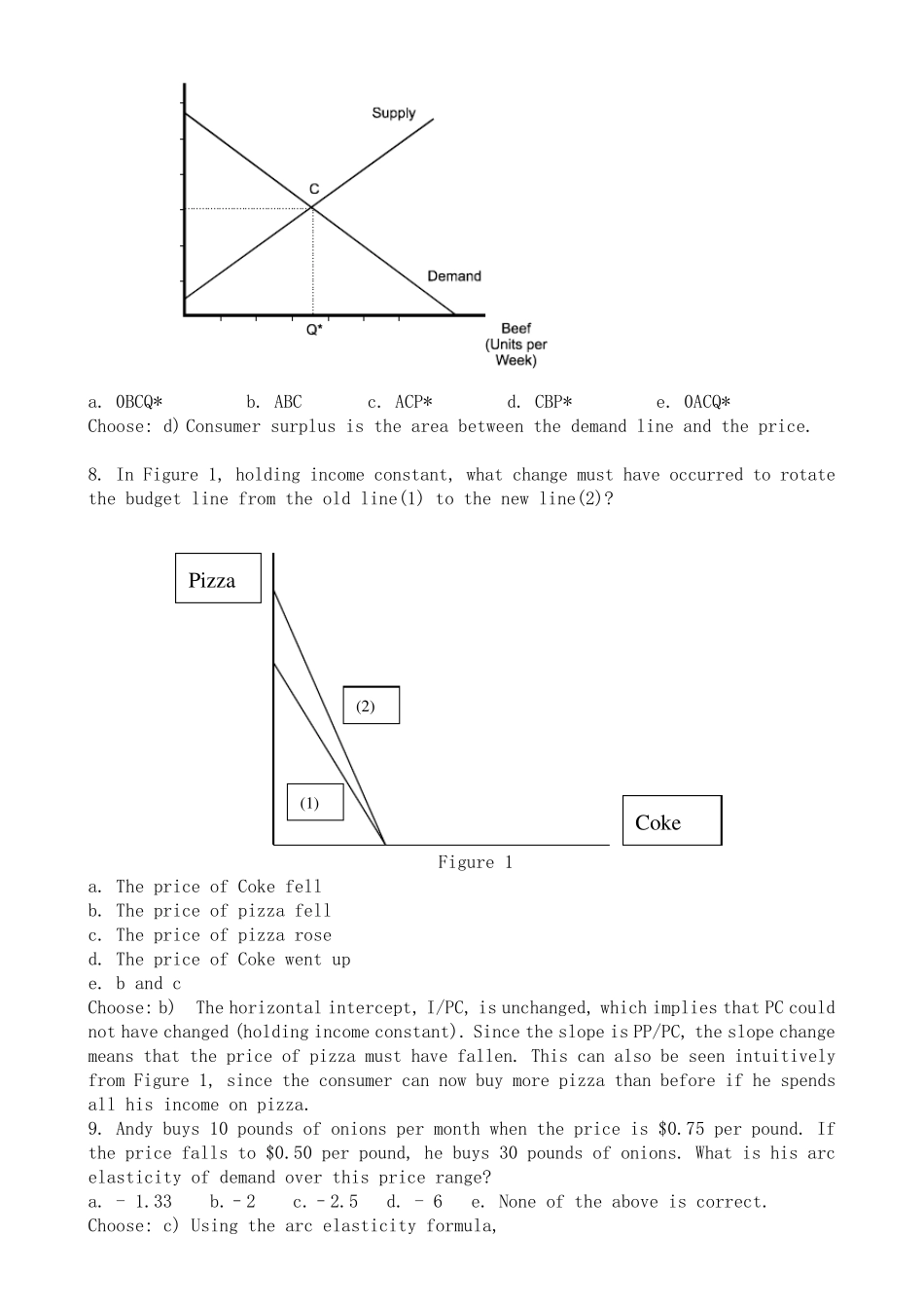 微观经济学试题英文版_第3页