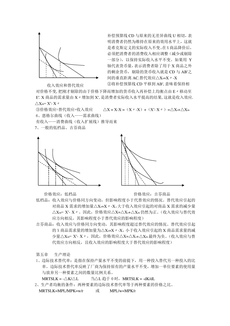微观经济学重点整理(附图)1_第3页