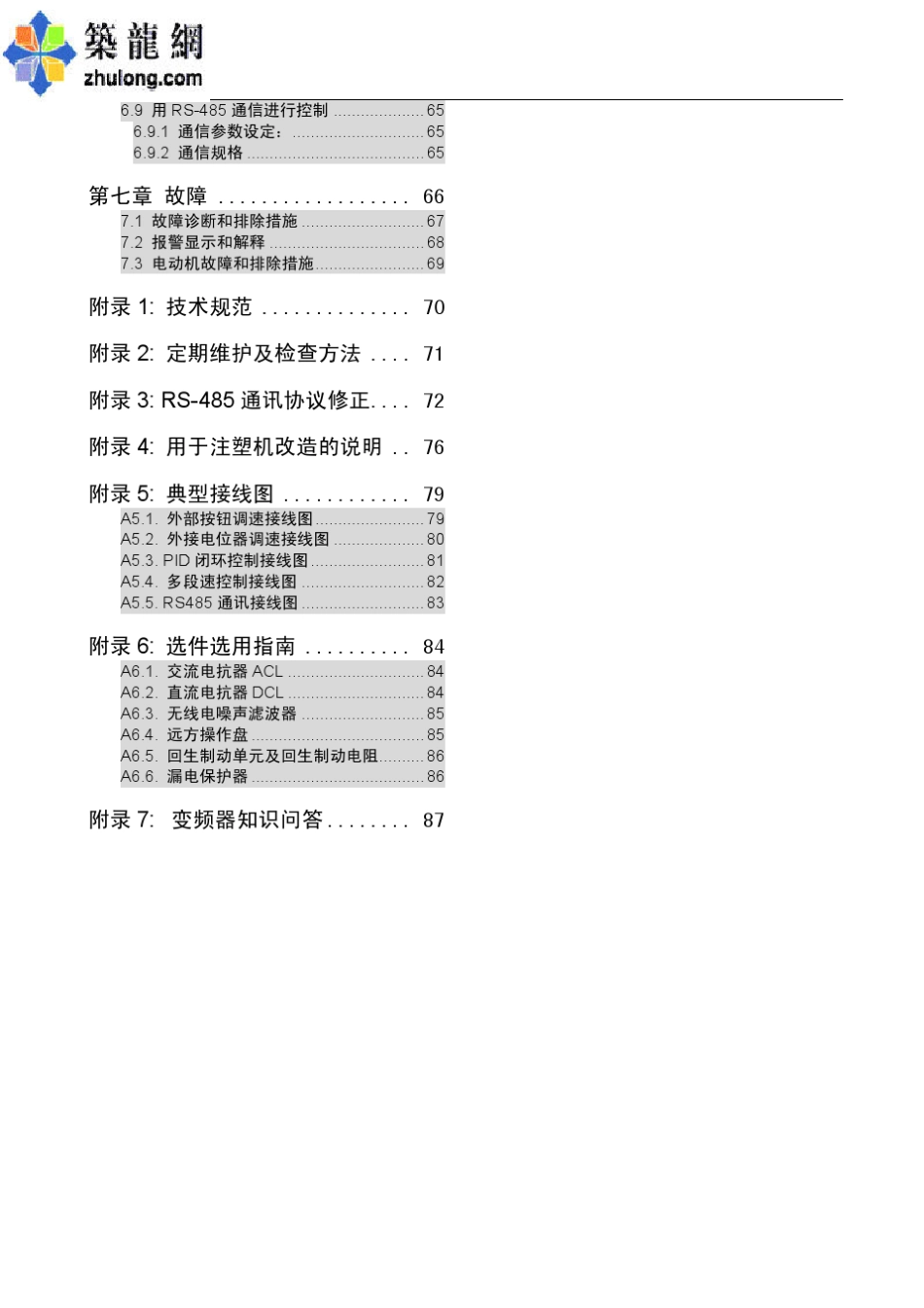 德力西CDI9000系列变频调速器使用说明书_第3页