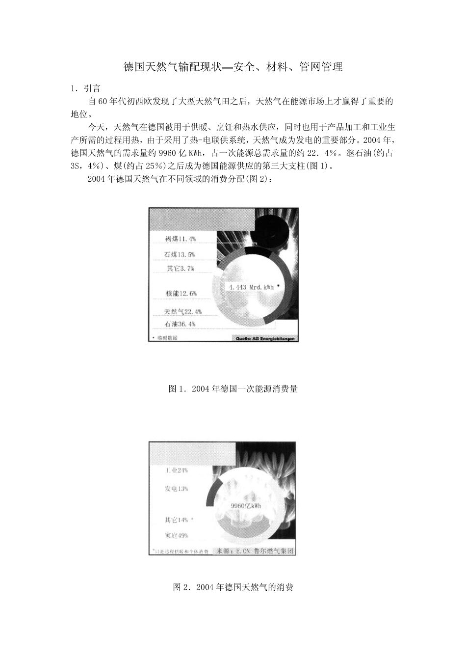 德国天然气输配现状—安全、材料、管网管理_第1页