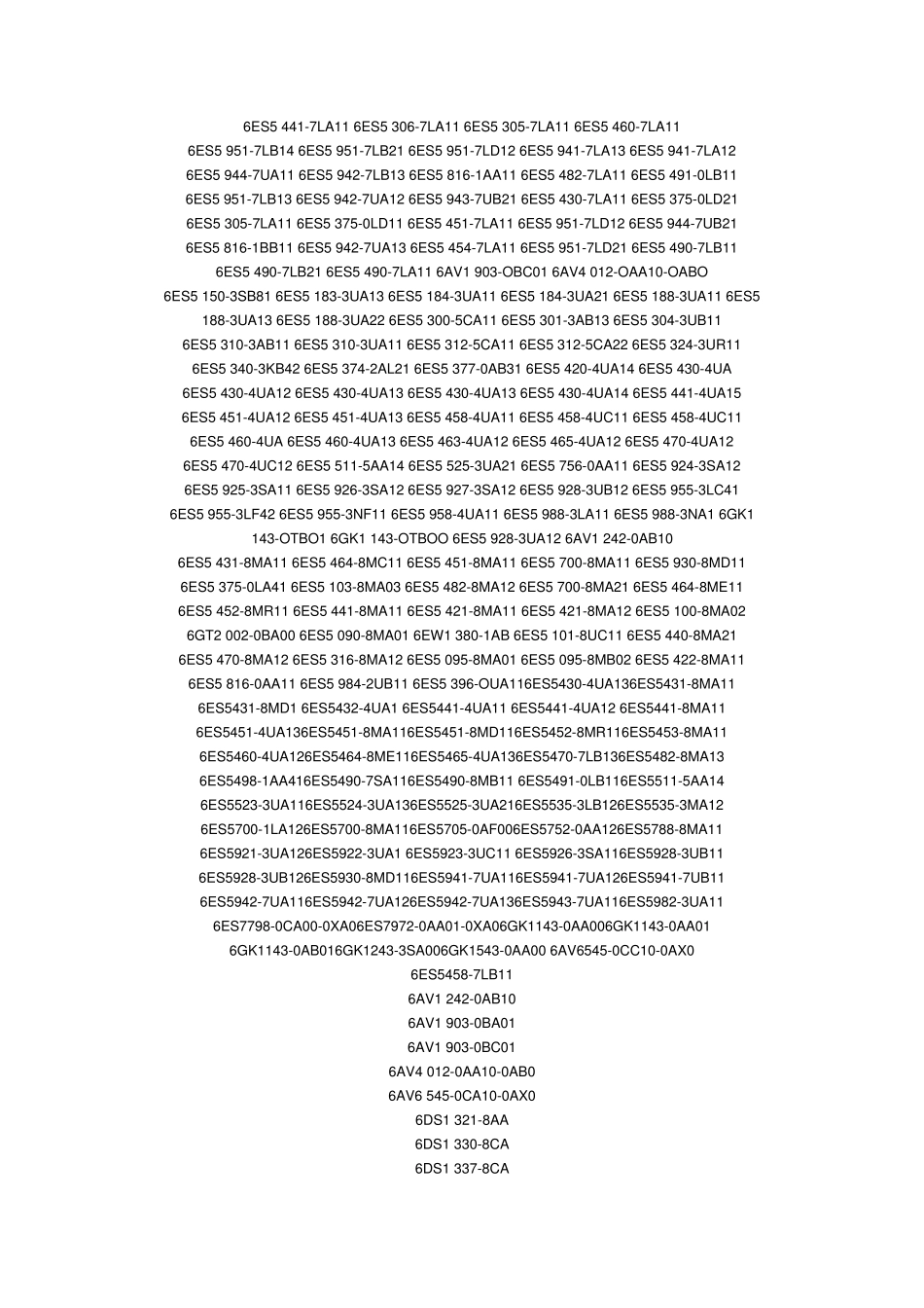 德国西门子伺服电机常用产品型号及维修技术6ES5系列_第3页