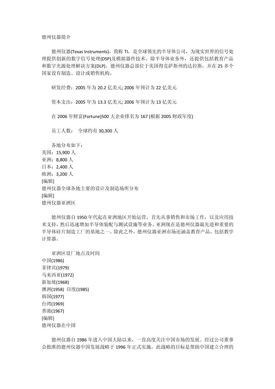 德州仪器简介_第1页