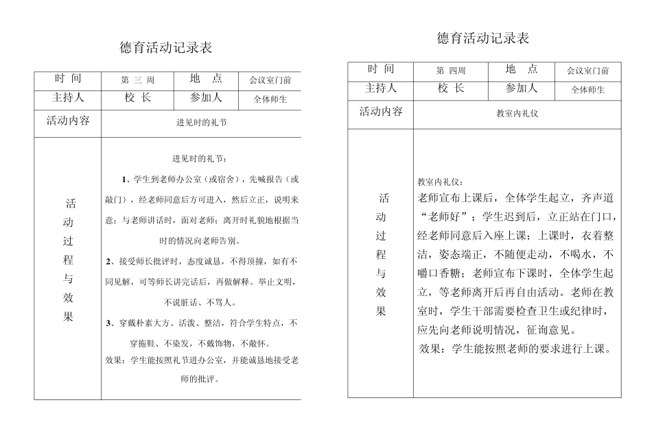 德育活动记录表_第1页