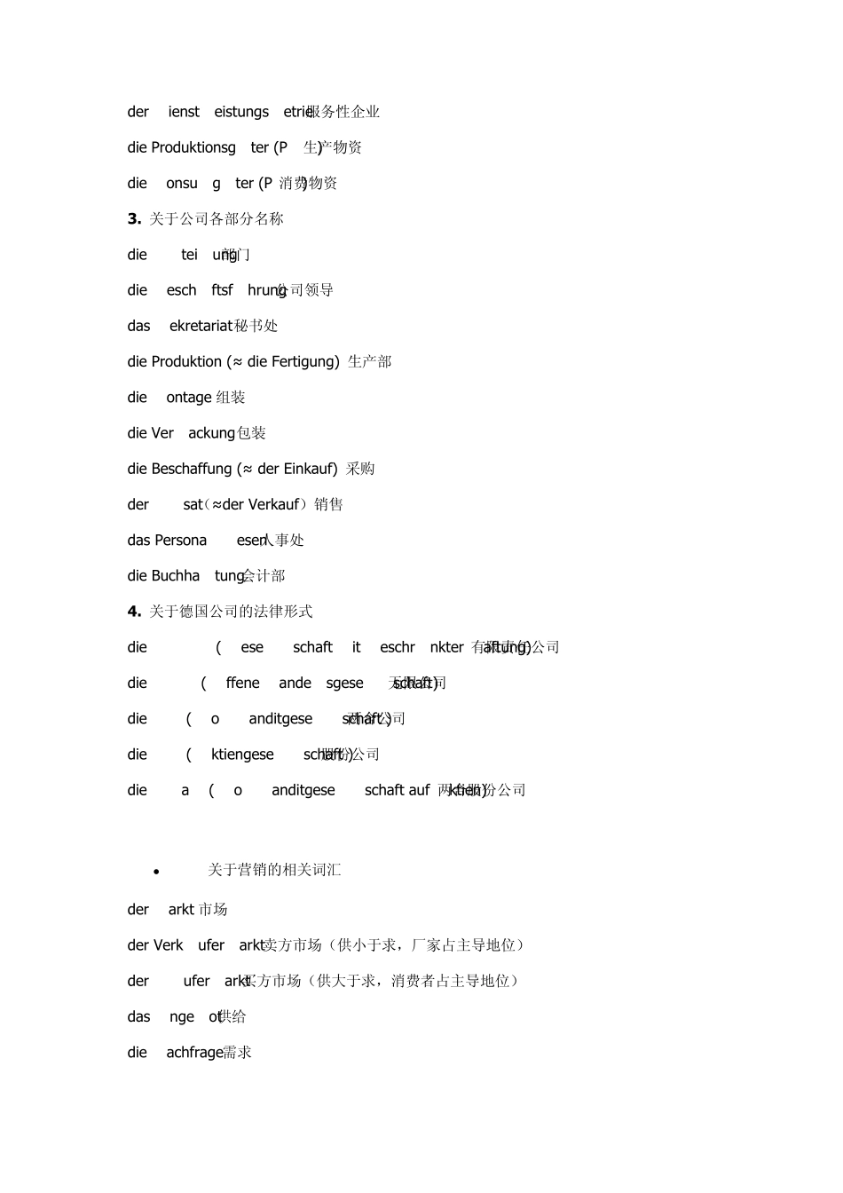 德语外贸相关基本词汇和常识_第2页