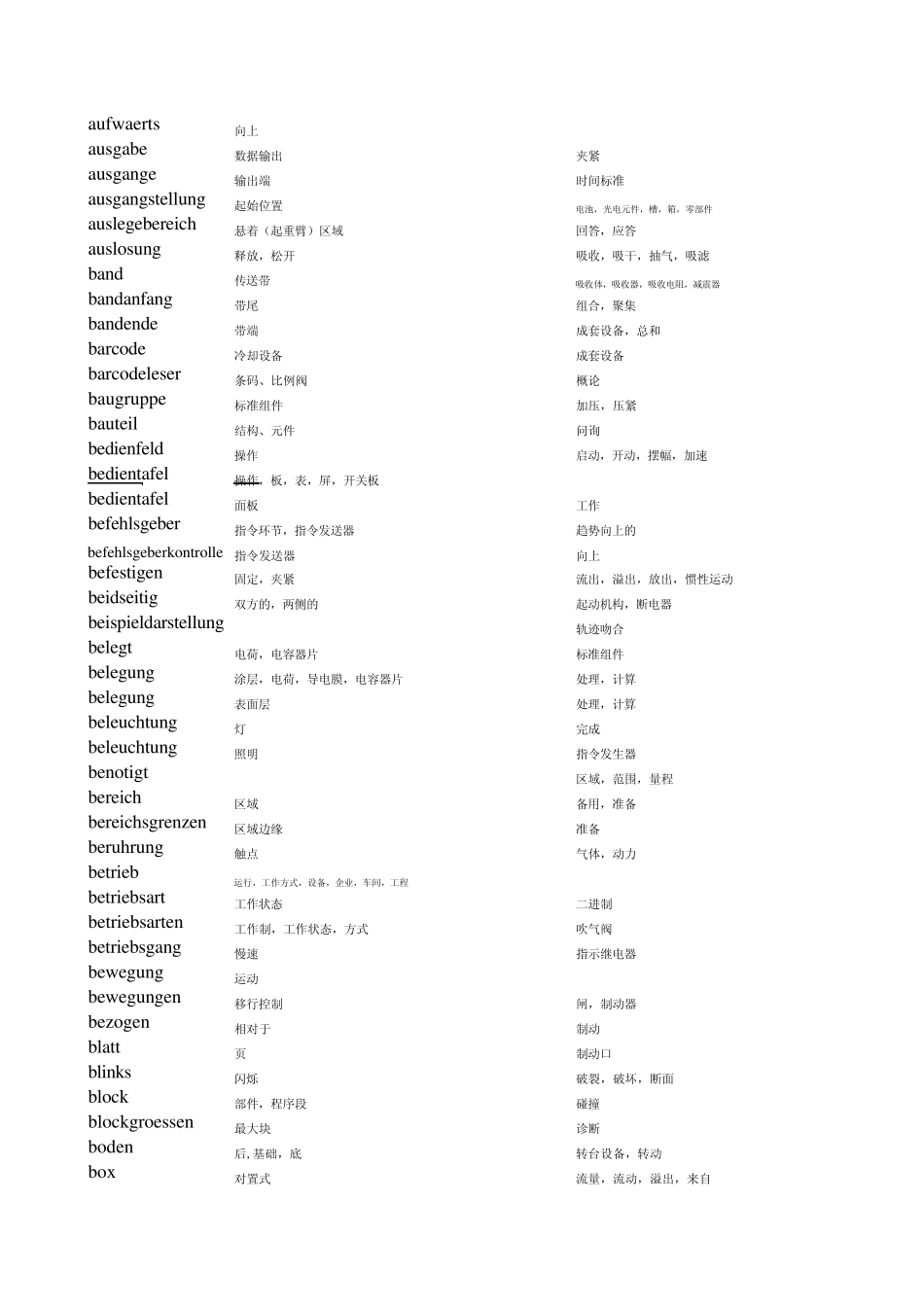 德语电气单词表_第2页